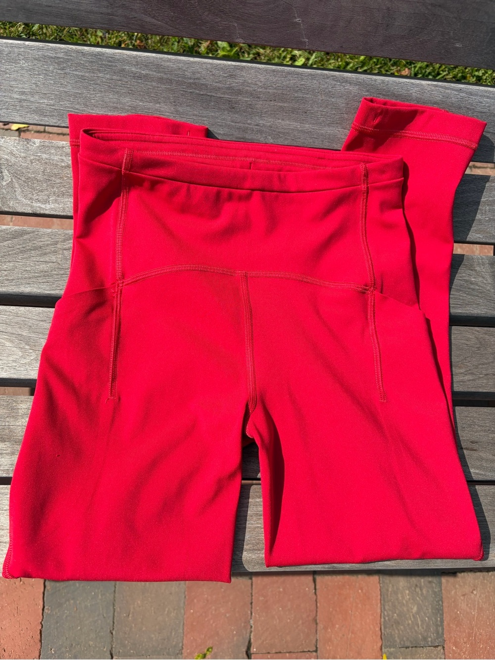 Lululemon Cherry Red Leggings, size 2